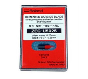 Roland 45 ° / .25 Offset Premium Blade, 5 ud. - Materiales estándar ...